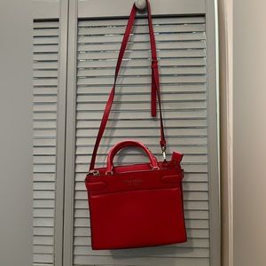 Pink crossbody Kate spade purse